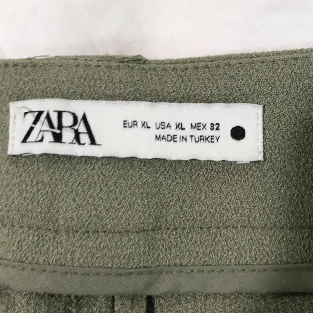 Zara Olive Green Trousers